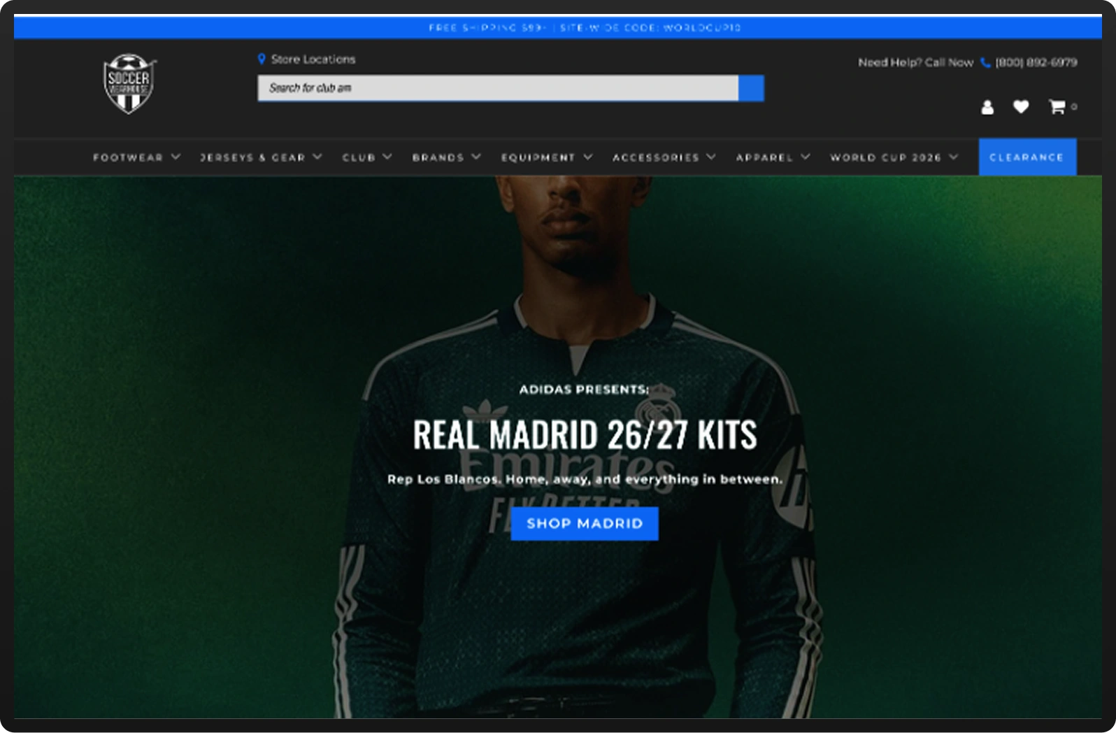 Preview of the Multi-brand D2C e-commerce project
